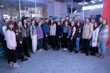 В Новосибирском ГАУ состоялась встреча с первым Заместителем министра молодежной политики ЛНР Носковым Василием Викторовичем