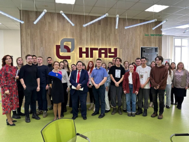 Встреча студентов с д.э.н., профессором Стадником А.Т.