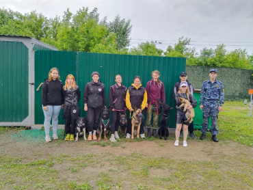 Победа кинологов Новосибирского ГАУ на кубке имени ефрейтора Зайцева