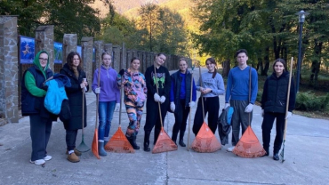 Студенты Новосибирского ГАУ оказали помощь Кавказскому природному биосферному заповеднику