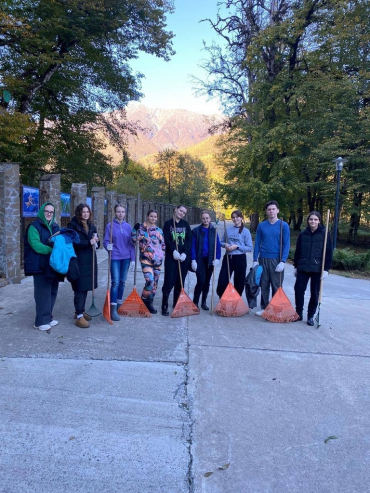 Студенты Новосибирского ГАУ поспешили на помощь Кавказскому биосферному заповеднику