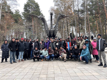 Для иностранных и иногородних студентов Новосибирского ГАУ провели этноэкскурсию по городу